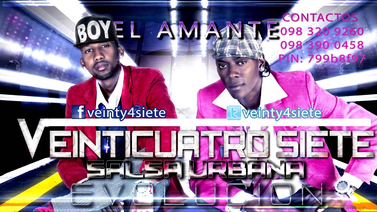 EL AMANTE - 24 7 - cover -d.r.a SALSA URBANA 2014