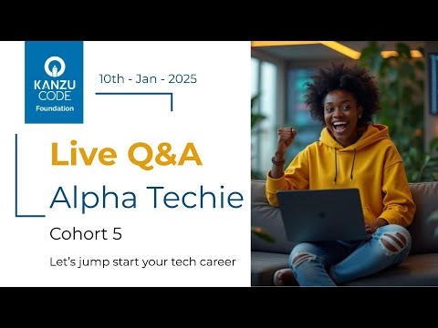 Alpha Techie Cohort 5 | Live Q&A Session - YouTube