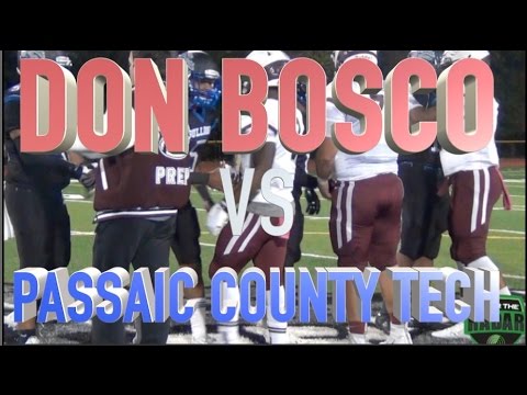 Don Bosco vs Passaic County Tech : HSFB New Jersey : UTR Highlight Mix 2015