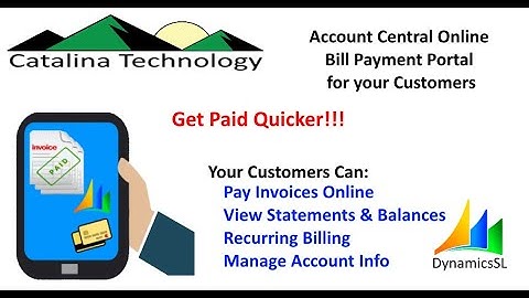 Account Central: Catalina