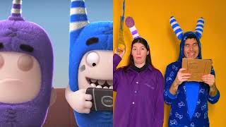 Join the Oddbods on a Hilarious Parody Adventure: Marathon Edition!