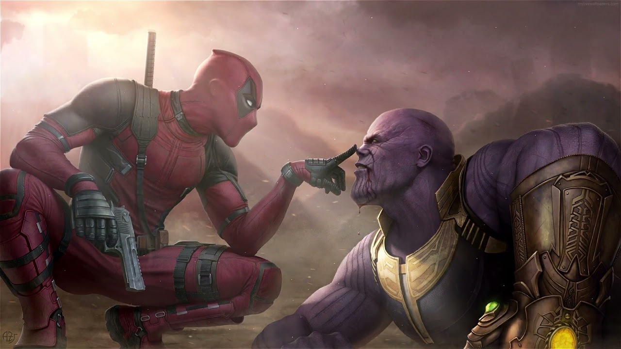 Download Deadpool and Thanos Live Wallpaper