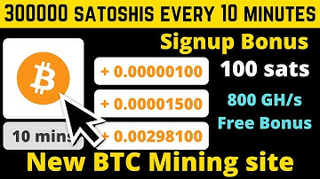 Free Bitcoin Mining Site 2021 || Earn Free BTC Without Investment || Make Money Online