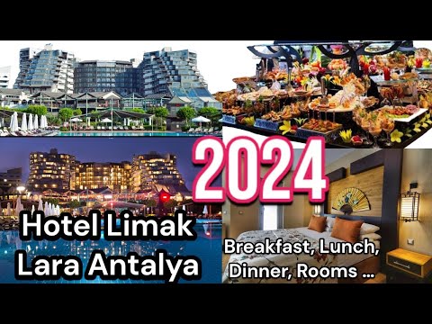 2024 Vlog ! Hotel Limak Lara Antalya Turkey 5 stars Vacation  Breakfast Lunch Dinner Drinks included