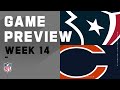 Houston Texans vs. Chicago Bears | Week 14 NFL Game Preview