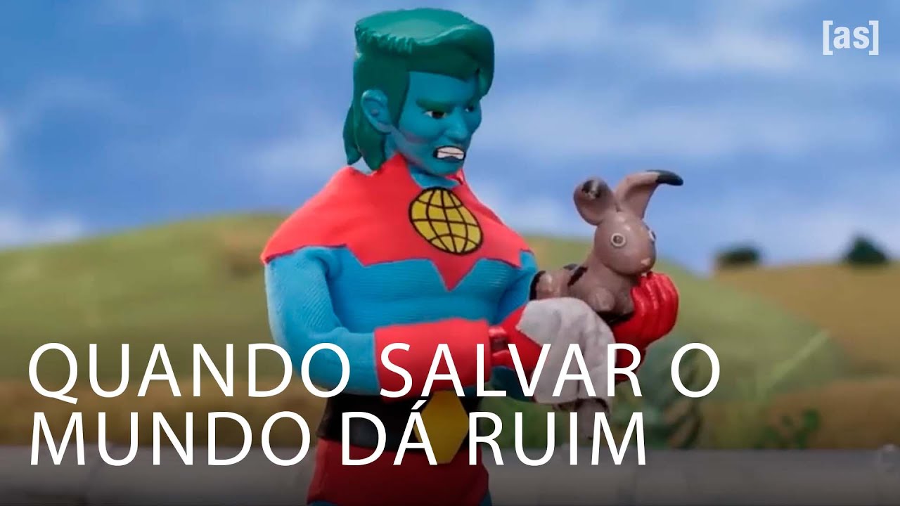 Quando salvar o mundo dá ruim | Robot Chicken | Adult Swim Brasil