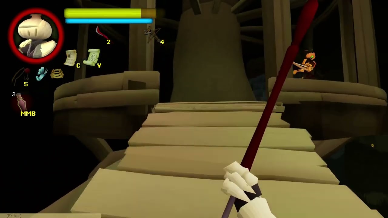 FlyKnight Leaf Spear Location