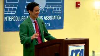 Alex Kim - 2014 ITA Men's Collegiate Tennis Hall of Fame Inductee