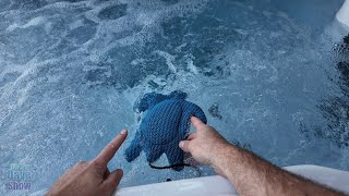 how to keep the scum out of your hot Tub, the scum Turtle
