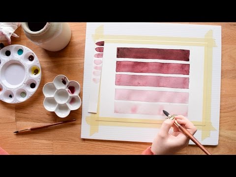 Beginner Watercolor Exercises~ Part 1- Transparency