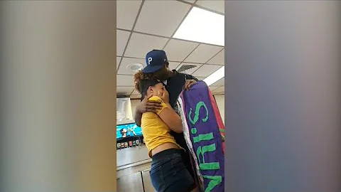 Dad surprises daughter with her dream dress for 8th grade formal