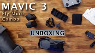 Mavic 3 Drone Unboxing - What's In The Fly More Combo?