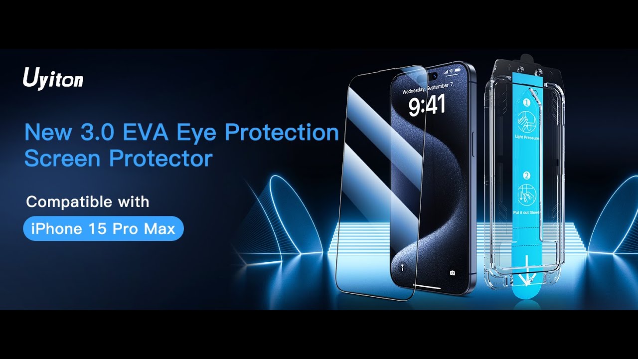 Uyiton Screen Protector with Version C AutoInstall Kit(iPhone) YouTube