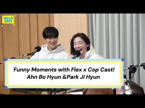 Funny Moments with Flex x Cop Cast! Ahn Bo Hyun &Park Ji Hyun