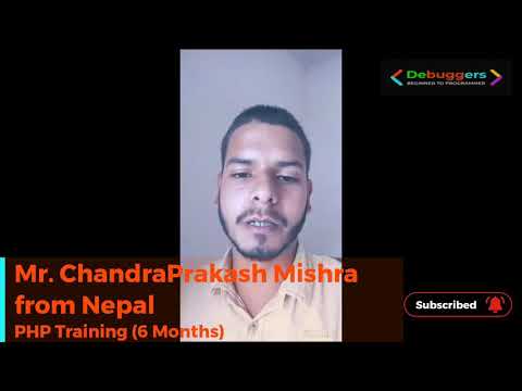 Debuggers training institute lucknow review by chandra from Nepal #debuggersLucknow