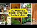 36 best bamboo fencing garden idea diy  garden decor ideas  swaroopa diaries