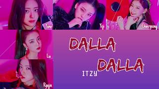 ITZY - DALLA DALLA (달라달라) - {Color Coded Lyrics} screenshot 5