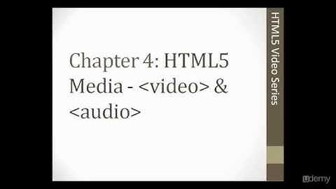 Học HTML5 : 22 -  HTML Multimedia   Part 1