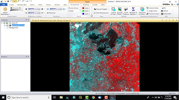 Erdas Imagine: Layerstack and Mosaic Tools