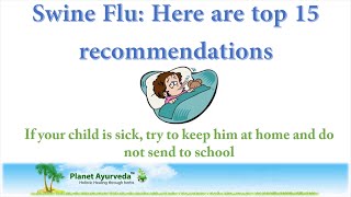 top 15 swine flu prevention tips