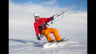 Norway snowkiting 2023