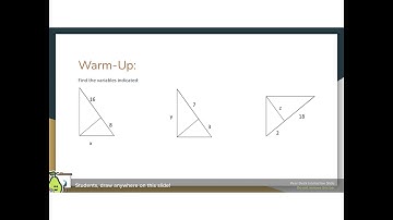 9.4-9.5 Tangent, Sine, and Cosine Ratios