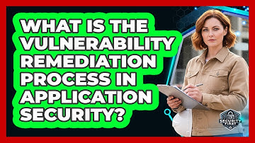 What Is The Vulnerability Remediation Process In Application Security?