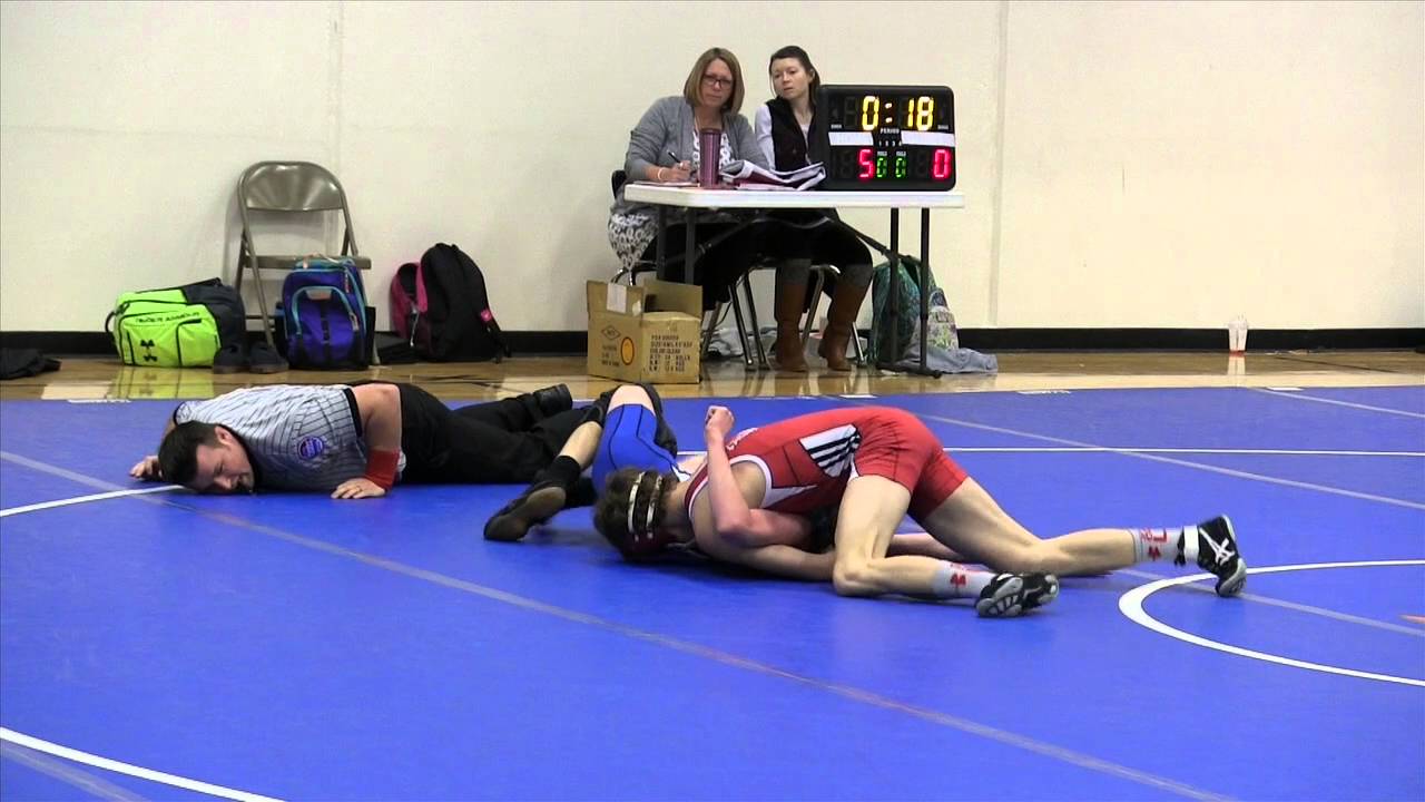 '15 '16 Reeds Spring Wrestling vs Hollister YouTube