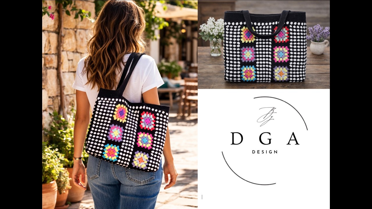 Урок по пошиву сумки с ярким узором. Часть 1 / Квадратная сумка с ярким узором.