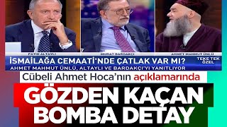 CÜBBELİ AHMET HOCANIN AÇIKLAMARINDA GÖZDEN KAÇAN DETAY trending