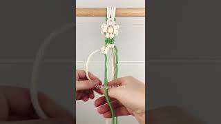 Macrame Flower Tutorial!!