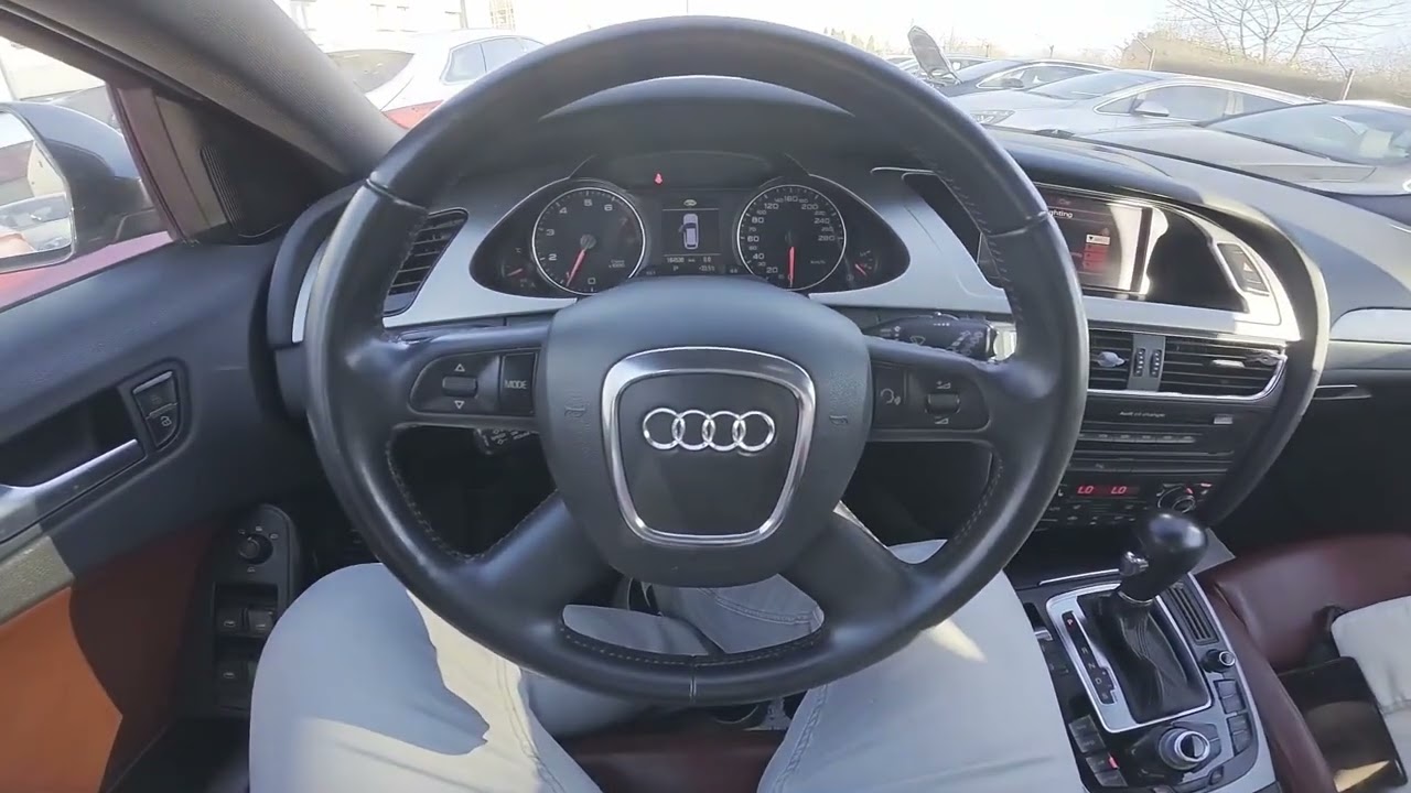 Comment activer ou désactiver les feux d'accueil sur AUDI A4 B8 (2007-2015)