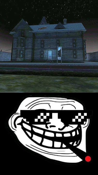 Granny 3 Locked๐ Basement Door Trollface Edit #granny #trollface #gaming #games #shorts