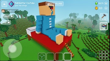 Block Craft 3D: Building Simulator Games For Free Gameplay#2572 (iOS & Android)| Wake up Noob