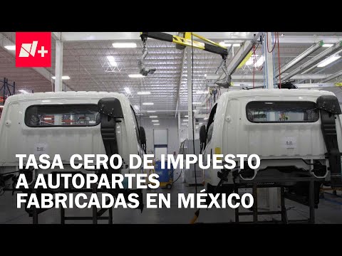 Autopartes que se fabriquen en México tendrán Tasa 0 de Impuesto - En Punto