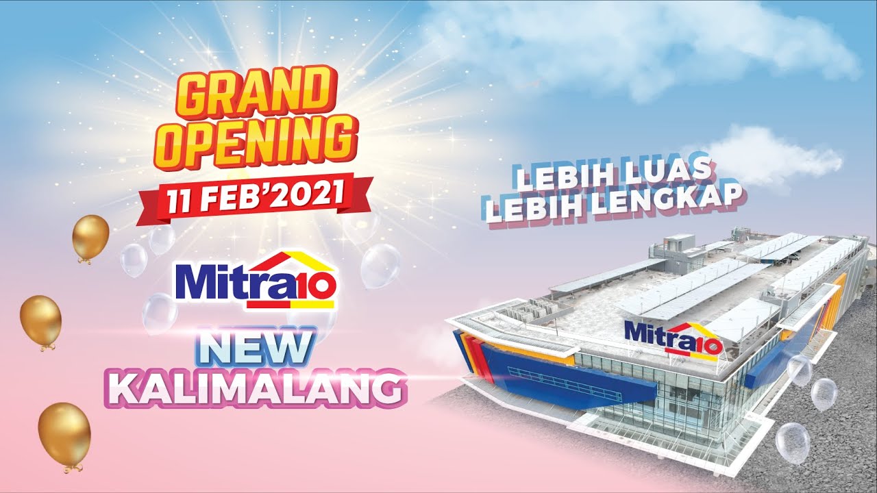 Grand Opening Mitra10 New Kalimalang (11 Februari 2021)