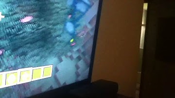 Floating squid in minecraft!