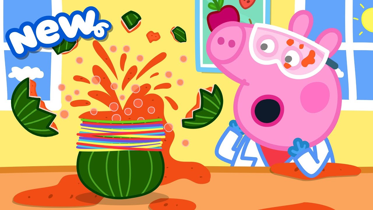 Peppa Pig Tales 2026 🍉 Watermelon RUBBER-BAND Experiment 💥 BRAND NEW Peppa Pig Episodes