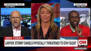 Brooke Baldwin struggles to control panelist who GET HEATED over Stormy Daniels saga