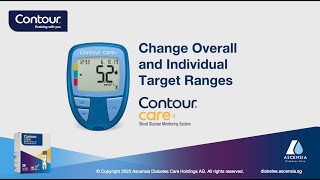 Target Ranges | CONTOUR CARE | mmol/l | Singapore (en_SG)