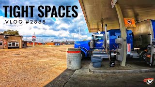 TIGHT SPACES | My Trucking Life | Vlog 2888