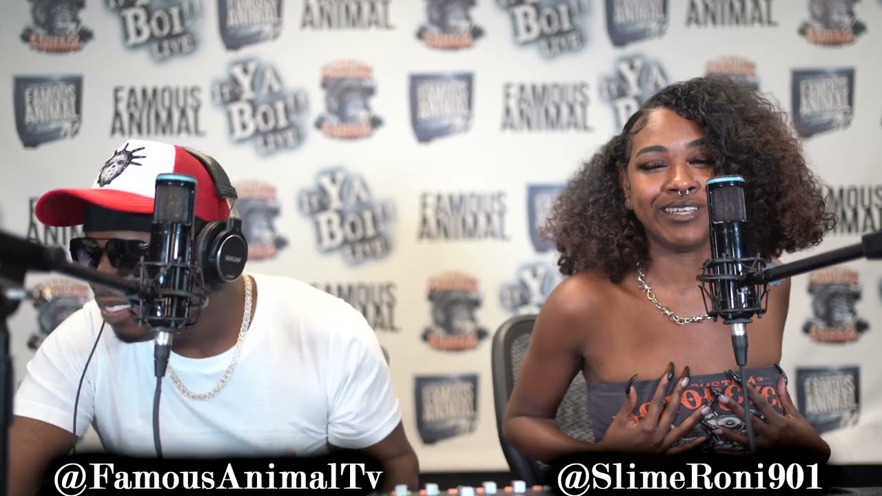 Memphis Female Rapper SlimeRoni Stops by Drops Hot Freestyle on Famous Animal Tv