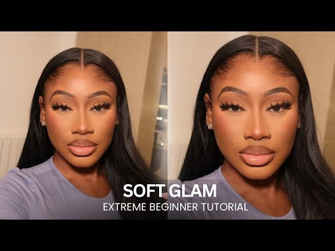 SOFT GLAM FOR BEGINNERS, FLASH FRIENDLY MAKEUP, talk through, QUICK AND EASY ROUTINE!! 🎀