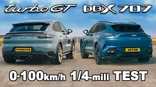 Porsche Cayenne Turbo GT v Aston Martin DBX 707: TEST I PORÓWNANIE!