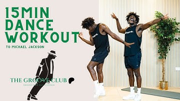 Michael Jackson Dance Workout | 15min Full Body Fat Burn, No Equipment | The Groove Club