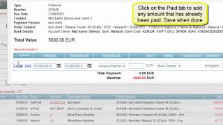 21. How to Send a Payment Reminder for Proforma which considers the amount paid