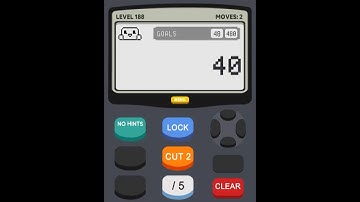 Calculator 2 The Game Level 188 Solution