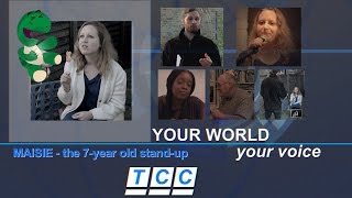 Maisie - the 7-year old stand-up comedian (YOUR WORLD, YOUR VOICE) - TURTLE CANYON #31