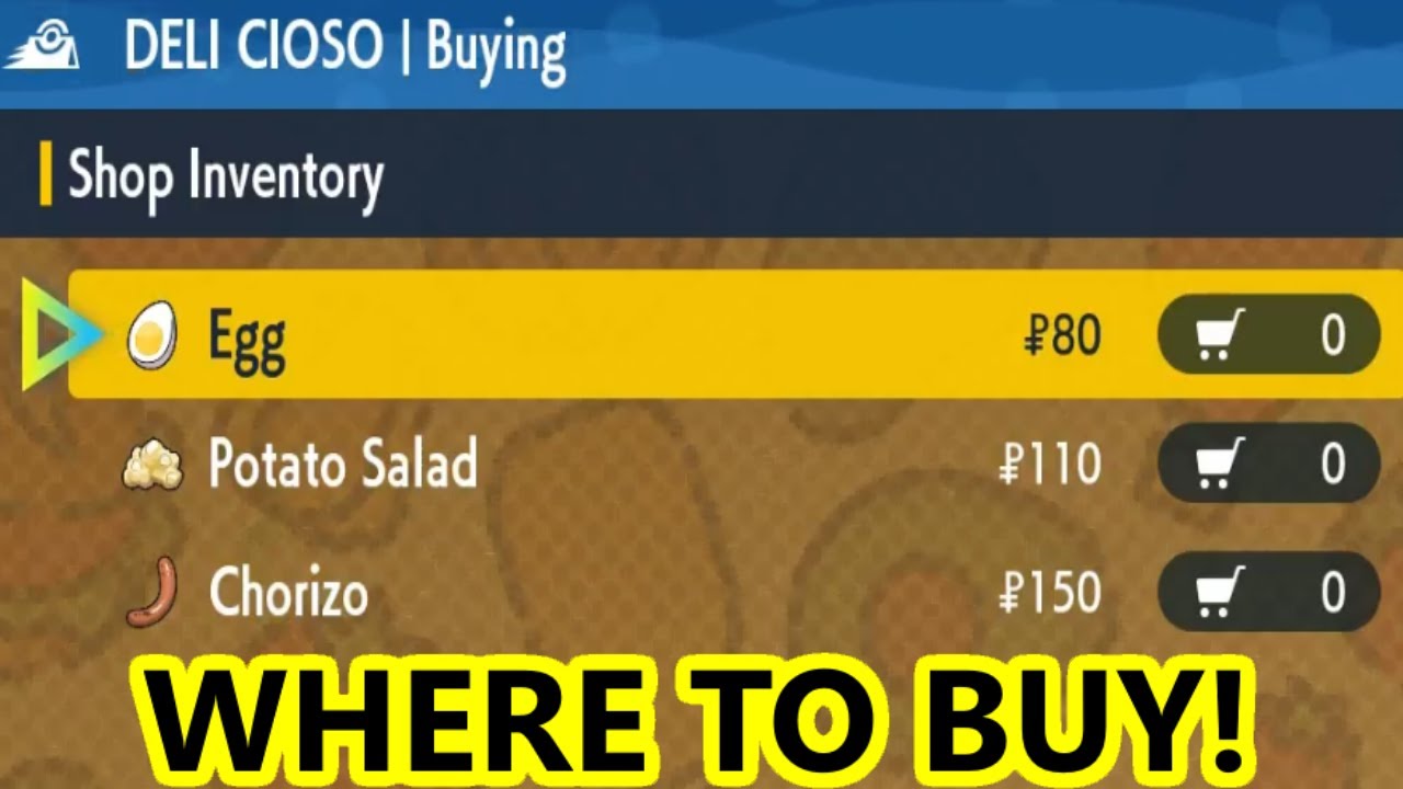 Where To Buy Egg Potato Salad And Chorizo In Pokemon Scarlet And where-to-buy-egg-potato-salad-and-chorizo-in-pokemon-scarlet-and