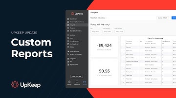 UpKeep Analytics Custom Dashboards Tutorial